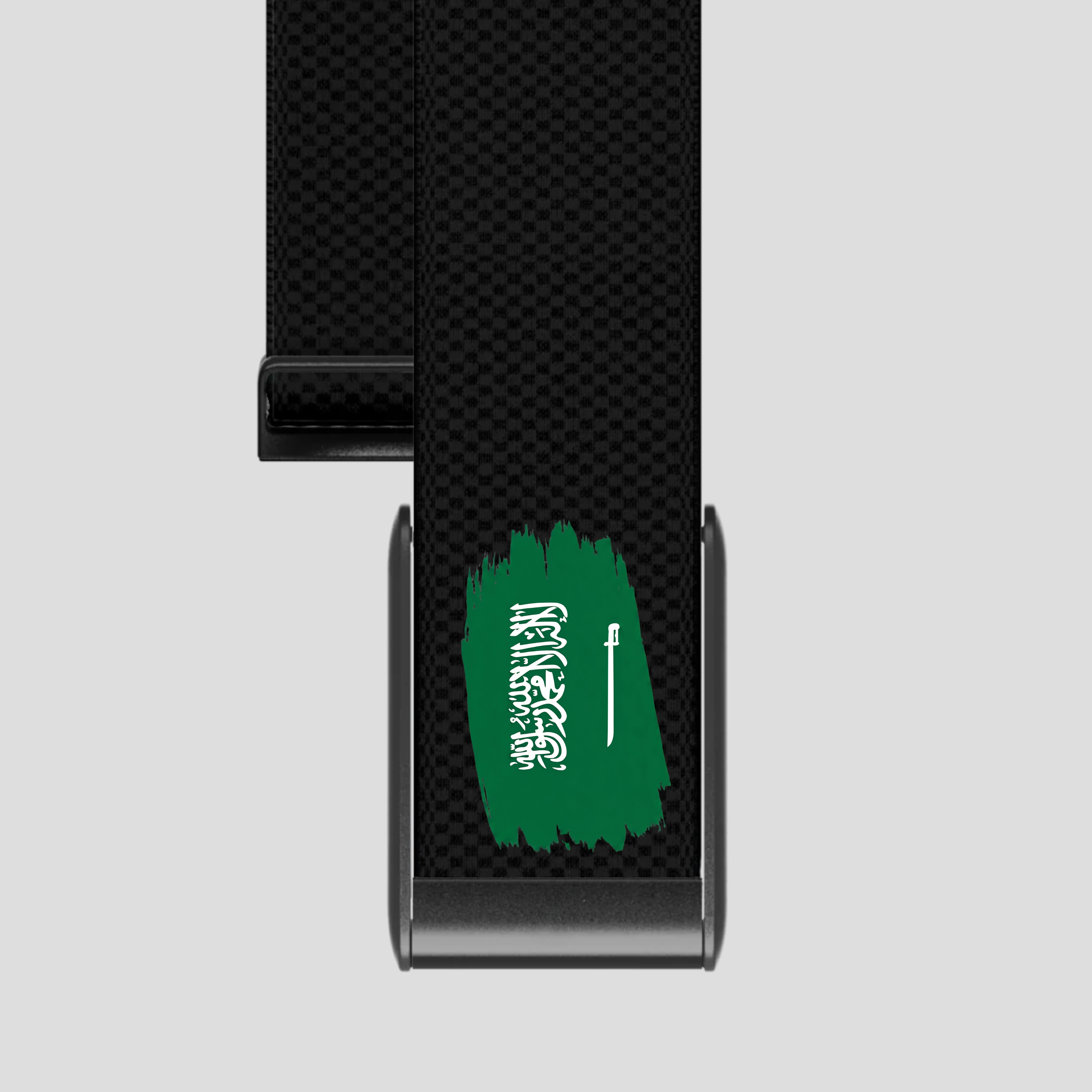 KSA flag black