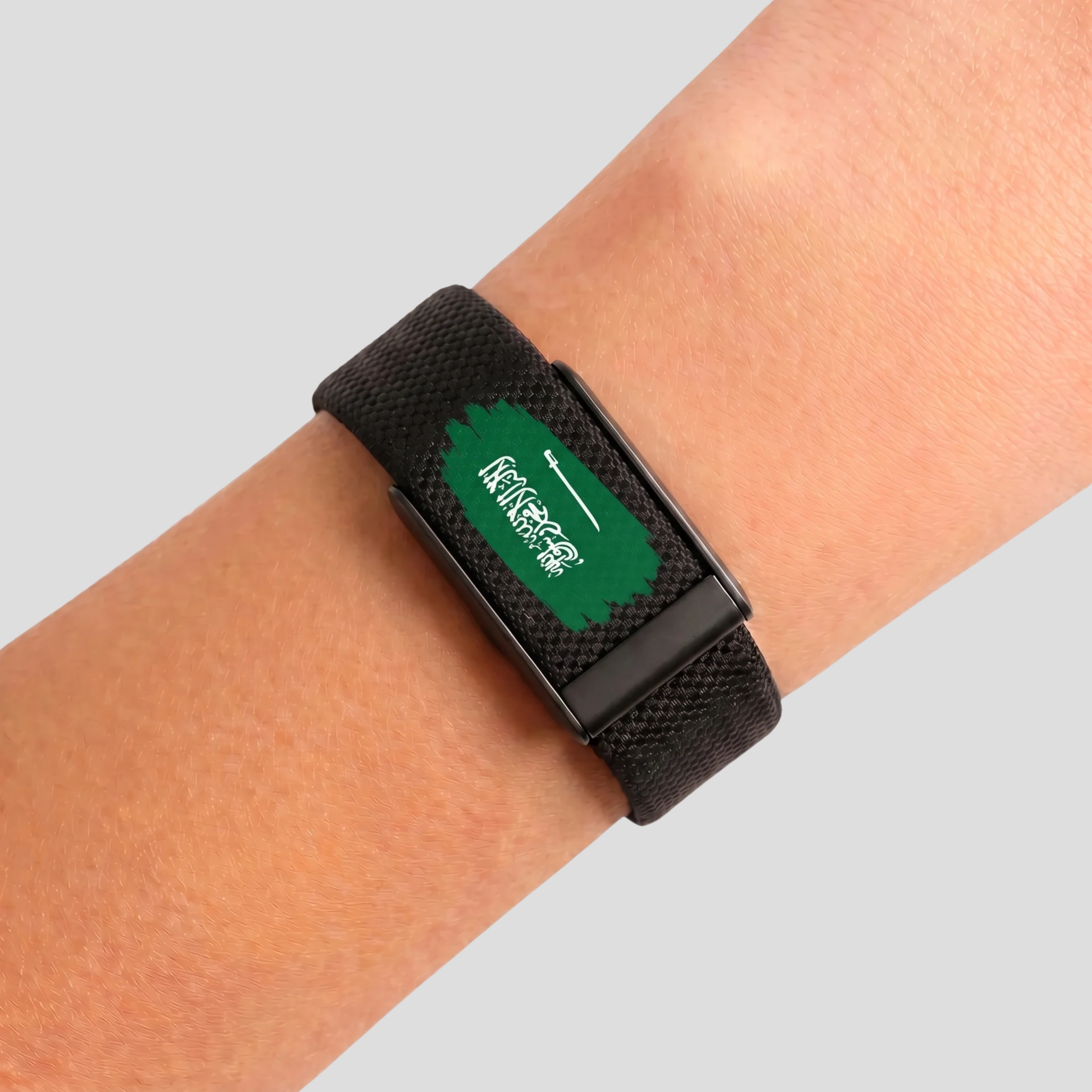 KSA flag black