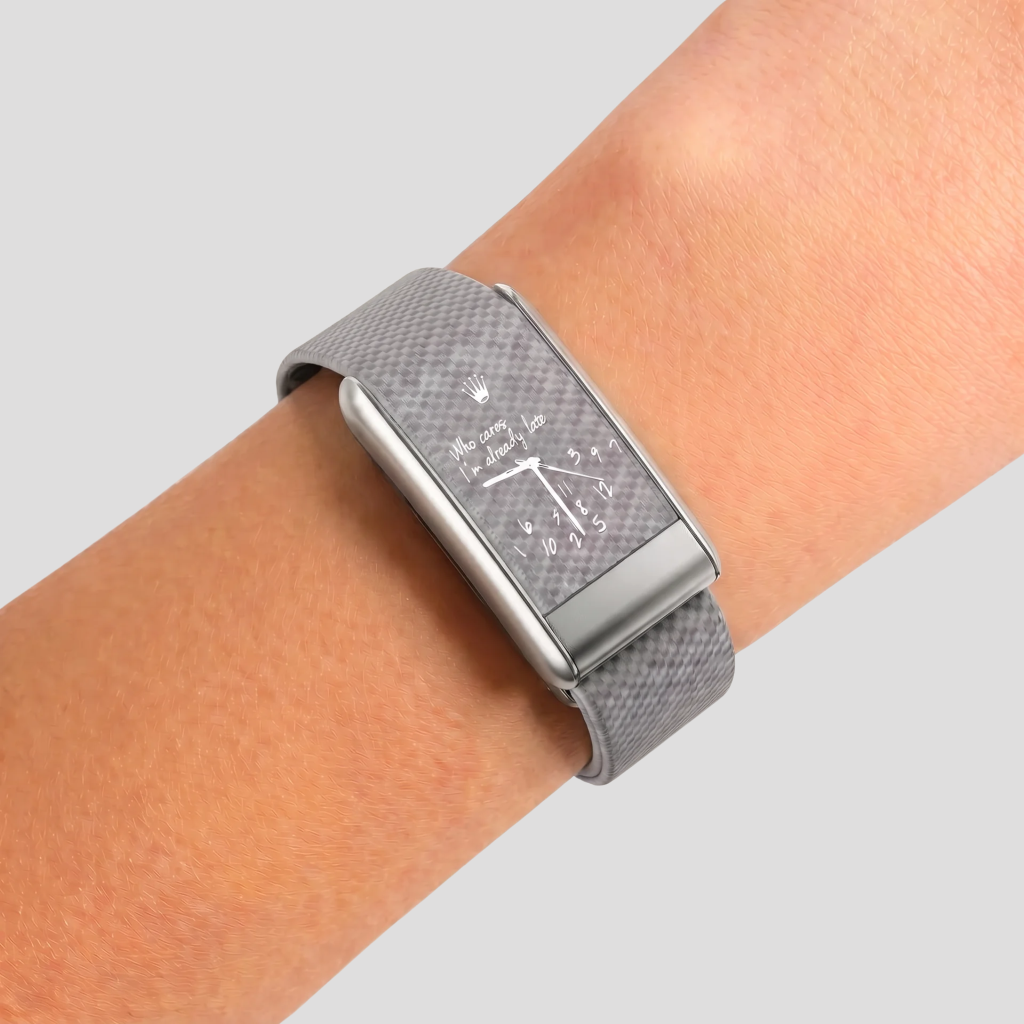 Being late grey